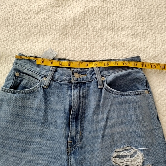 Levi's '94 Baggy Distressed Jeans Relaxed Sz 26 - Picture 10 of 12